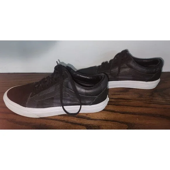 Vans Leather Suede Sneakers Size 5.5 EU 37 - Picture 6 of 14